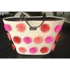 NEW NWT Kate Spade Anabette Large Straw Flower Beach bag, travel, Unique