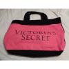 Victorias Secret Pink Black Red XL Tote Bag / Shopper / Beach