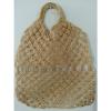 Jute Crochet Hobo Shoulder Beach Bag Large Tan