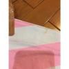 Victoria&#039;s Secret Pink Beach Tote Bag New Nwt Angels Canvas Striped