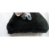 NINE WEST Suede Leather Tote Shopper Purse Handbag Carryall BLACK Beach Bag #3 small image