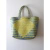 Blue and Yellow Handwoven Market Bag, Tote, Beach, Steven Alan, Madewell