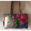 Laurel Burch Blossoming Woman Spirit Large Tote Bag Travel Beach Wearable Art #1 small image