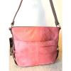 NWT Stone Mountain Shoulder bag Long Beach Genuine Leather Papaya/Tan $169 #3 small image