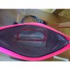 Victoria&#039;s Secret Pink zip top tote insulated cooler spring break beach bag