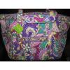 Vera Bradley HEATHER Get Carried Away XL Tote Travel Carry On Beach Bag NWT