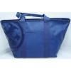 Tory Burch Small Beach Canvas Tote Blue Bag Handbag Shoulder NWT #1 small image