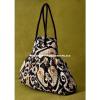 Indian Cotton Kantha Embroidery Handbag Woman Tote Shoulder Bag Beach Boho Bag