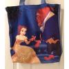 NWT DISNEY  BEAUTY AND THE BEAST TOTE PURSE BELLE BLUE CANVAS BEACH BAG