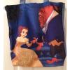 NWT DISNEY  BEAUTY AND THE BEAST TOTE PURSE BELLE BLUE CANVAS BEACH BAG
