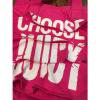 Juicy Couture XL Large Pink Ruffle Beach Tote Bag Terry