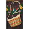 Handmade Natural Fiber Cross Body Bag, Sisal Cross Body Beach bag, Straw Bag