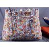 Indian Cotton Quilted Paisley Print Bag Reversible Large Beach Bag Hippie Purse
