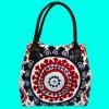 Indian Cotton Suzani Embroidery Handbag Woman Tote Shoulder Beach Boho Bag s32
