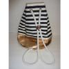 VICTORIA&#039;S SECRET 2015 Striped Backpack Tote Beach Bag NWT! LIMITED EDITION!