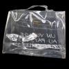 Authentic HERMES Kelly Beach Hand Bag SOUVENIR DE L&#039;EXPOSITION Vinyl 1997 V01396