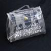 Auth HERMES KELLY Beach Hand Bag SOUVENIR DE L&#039;EXPOSITION 1997 Vinyl VTG V09465