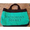 Victoria&#039;s Secret tote bag blue green black book beach exercise #1 small image