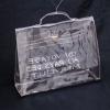 Auth HERMES KELLY Beach Hand Bag SOUVENIR DE L&#039;EXPOSITION 1997 Vinyl VTG V09463