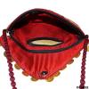 BEACH BAGS HANDMADE INDIAN PURSE EMBROIDERED MAROON CLUTCH WOMEN WEAR BAG CCSB22 #3 small image