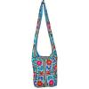 SkyBlue Suzani Embroidery Tote Bag Womens Cross body Shopping Beach Jhola AQ16 #1 small image