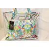 Christian Lacroix Amaryllis Clear Tote Bag Beach Color- Canopy Multi NWT $88 #2 small image