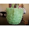 JUICY COUTURE Rare PVC Flower Covered Beach Pool Bag Hobo Tote #3 small image