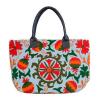 Vintage Style Suzani Bag Beach Bag Suzani Fashion Bag Shopping Hobo Bag Design #1 small image