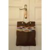 Handmade Brown Tote bag Linen beach bag Shoulder bag Weekend bag Shopping bag #1 small image