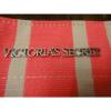 New Sealed Victoria&#039;s Secret Tote Large PINK Striped SWIM BEACH Tote Pool BAG #3 small image