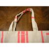 New Sealed Victoria&#039;s Secret Tote Large PINK Striped SWIM BEACH Tote Pool BAG #4 small image