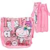 Hablando Sola Shoulder Cross body Tote Pink Bag Shopping Beach School Diaper Bag #1 small image
