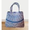 Handmade Mandala bag Ethnic Boho shopping purse cotton gypsy beach bag