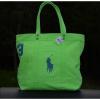 NWT Ralph Lauren Large Bag Tote Beach Shopping travel Canvas Big Pony #1 small image