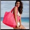 NEW Victoria&#039;s Secret Terry Cloth  Beach Bag VS 2016 PINK CORAL  Tote #1 small image