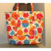 PRETTY SET! Orange/Blue/White Summerbag Shopper/Tote/Beachbag/Travel &amp; Wallet. #1 small image