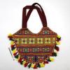 Indian Handmade Ethnic Designer Bohemian Multi Purpose Hippie Beach Shopping Bag #1 small image