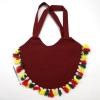Indian Handmade Ethnic Designer Bohemian Multi Purpose Hippie Beach Shopping Bag #3 small image