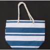 VICTORIA&#039;S SECRET VS IN PARADISE BLUE AND WHITE STRIPED BEACH TOTE BAG NWOT #3 small image