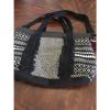 NWOT Mossimo Black &amp; White Large Tote Beach Bag $34.99 #2 small image