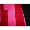 Victoria&#039;s Secret Pink Stripe Canvas Beach Tote Shoulder Bag Travel New NWT #4 small image