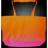 Victoria&#039;s Secret PINK Shopper / Tote / Beach Bag *N w/o T* Orange/Pink Ombre #2 small image
