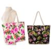 Women Beach Fashion Handbag Shoulder Hawaiian CANVAS Large Day Tote Shopping Bag #1 small image