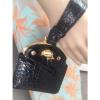 SALE!!!!  !! Stunning authentic black alligator bag by Giorgio&#039;s of Palm Beach #1 small image