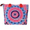 Indian Cotton Tote Suzani Embroidery Handbag Woman Shoulder &amp; Beach Boho Bag #2 small image