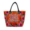 Indian Cotton Suzani Embroidery Handbag Woman Tote Shoulder Bag Beach Boho Bag10