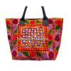 Indian Cotton Suzani Embroidery Handbag Woman Tote Shoulder Bag Beach Boho Bag10 #2 small image