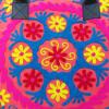 Indian Cotton Suzani Embroidery Handbag Woman Tote Shoulder Bag Beach Boho Bag m #2 small image