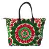 Indian Cotton Tote Suzani Embroidery Handbag Woman Shoulder &amp; Beach Boho Bag s12 #1 small image