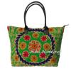 Indian Cotton Tote Suzani Embroidery Handbag Woman Shoulder &amp; Beach Boho Bag s13 #1 small image